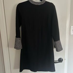 THML Black Dress with Gray Accents